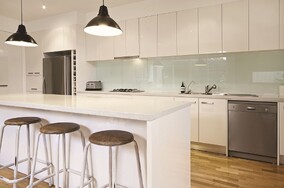 A clean kitchen as an example of ongoing cleaning from Presentable Homes